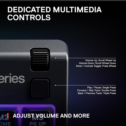 Teclado Para Juegos Steelseries Apex 3 Tkl Rgb - Teclado...