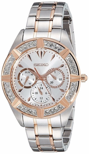 Reloj Seiko Sky678 Cronografo Acero Cristal Multifuncion