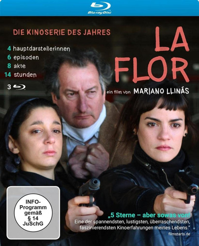 Blu-ray La Flor / De Mariano Llinas / Subtitulos En Ingles