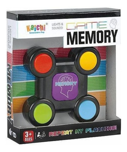 Juego De Memoria Interactivo Memory Game Luces Y Sonidos 