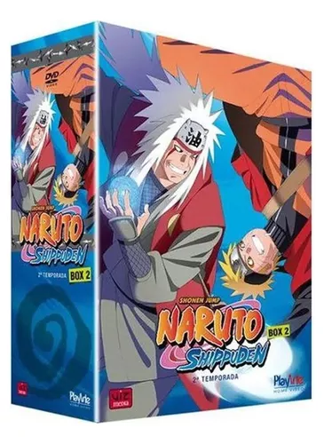 Dvd Naruto Shippuden - 2ª Temporada Box 2 - 5 Discos Lacrado