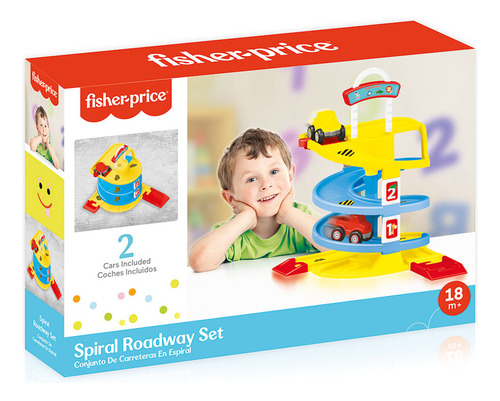 Pista Fisher Price Auto Espiral Multicolor