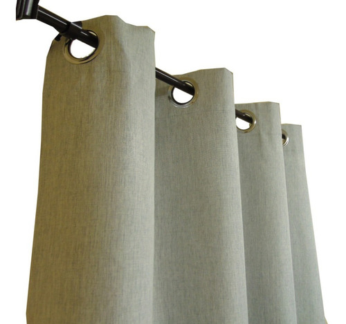 Cortina Color Gris Claro 135 X 220