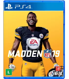 Jogo Ps4 Madden Nfl 19 Controle Real Player Motion