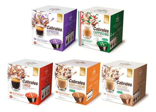 Imagen 3 de 5 de 2x Cajas Cafe Capsulas Cabrales Dolce Gusto A Eleccion