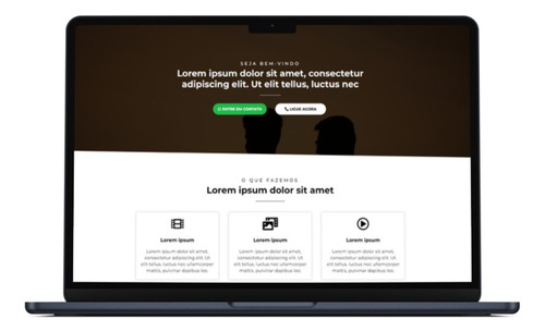 Landing Page Para Agência Completa E Responsiva