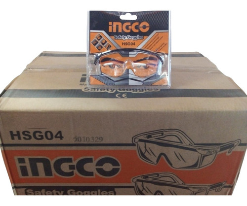 Lentes Gafas De Protección Medica Industrial Caja Con 48pzas