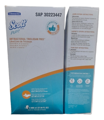 Imagen 5 de 5 de Jabon Espuma Klenex Kimberly Clark