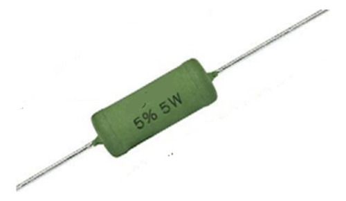 Resistencia 4,7 Ohm 5w 5%