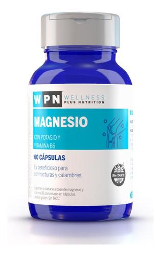 Magnesio Wpn Con Potasio - Músculos Y Sistema Nervioso