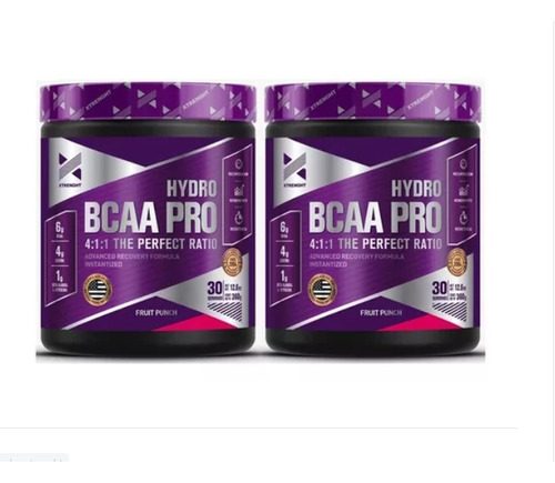 2 Amino Hydro Bcaa Pro Xtrenght 30+30 Tomas 720 Grs Polvo