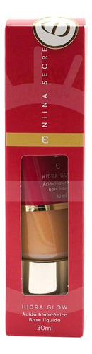 Base Líquida Niina Secrets Hidra Glow Cor 25 30ml - Eudora