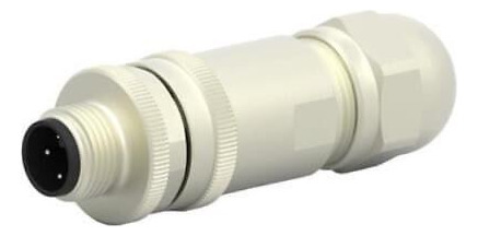Te Amp T4111011041-000 Connector,circular,metric,male,st Dde