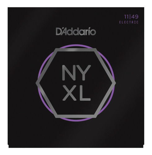 Imagen 2 de 5 de Daddario Nyxl1149 Encordado .011 Para Guitarra Eléctrica