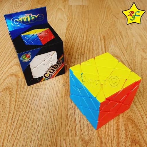 Cubo Rubik Axis 4x4 Fanxin Stickerless Cube Alta Dificultad
