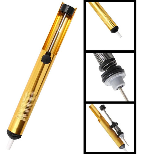 Bomba Para Desoldar, Mxgds-005, 5pzas, Extractor Manual De S