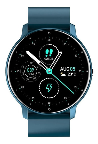 Imagen 2 de 7 de Smartwatch Reloj Inteligente Jd Andina Color Azul Spo2 -*