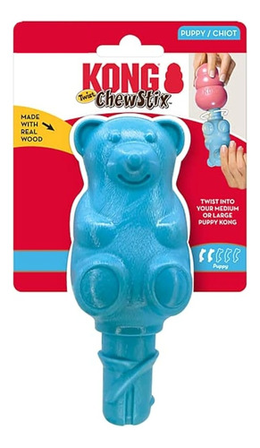 Kong Chewstix Puppy Twist Bear Osito Para Perros M/l