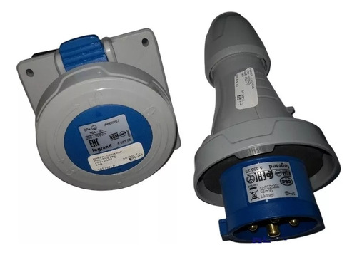 Clavija 555325 Toma Empotrar 555385 3p+t 250v 16a Legrand 9h