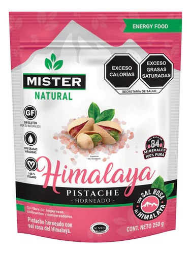 Pistache Horneado Con Sal Del Himalaya Mister 250 G