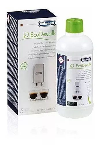 Descalcificador de cafetera De'Longhi EcoDecalk, 500 ml (2 unidades)