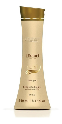 Shampoo Nutrit Macadâmia Cabelo Seco E Desidratado Mutari