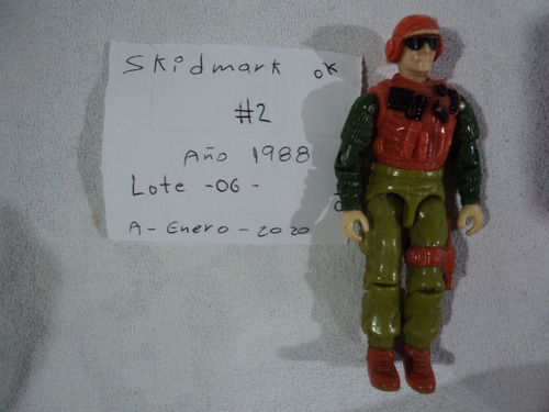 Gi-joe Vintage Skidmark 1988 #2