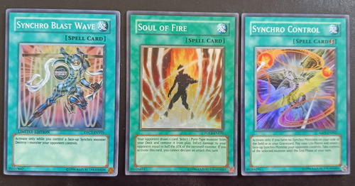 Synchro Blast Wave, Soul Of Fire, Synchro Control (Usado)