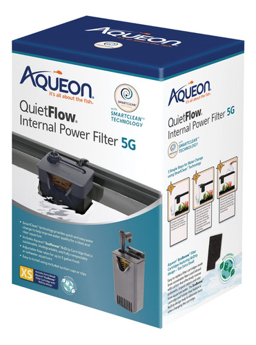 Aqueon Filtro Interno Acuarios De Hasta 20 Litros - 5 Gal