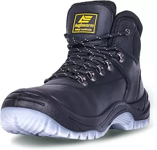  Aegiswarm Botas De Trabajo Con Punta De Acero De 6 Pulgadas.