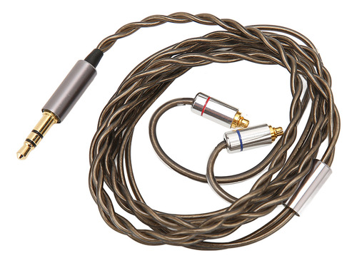 Cable De Auricular Mmcx 3.5 Mm Enchufe El Núcleo De Cobre