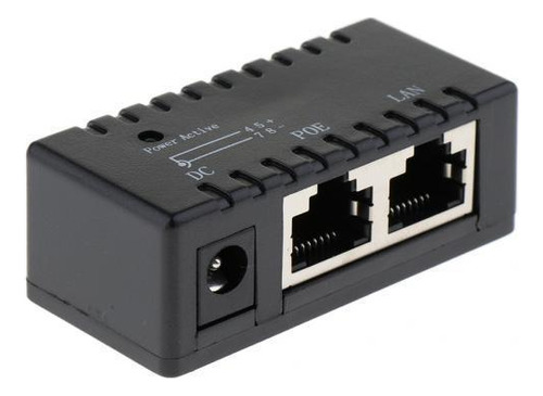 6 X 5-48v 2 Puertos Inyector Poe Power Over Ethernet