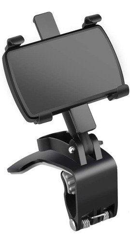 Imagen 2 de 8 de Soporte Porta Celular 360 Carro Auto Visera Dashboard