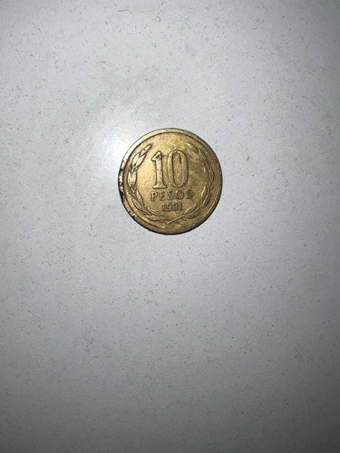 Moneda 10 Pesos De 1981