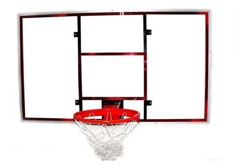 Imagen 1 de 6 de Tablero De Basquetbol Profesional Con Aro Abatible Oficial
