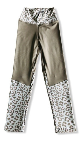 Imagen 2 de 3 de Calza Deportiva Polisap Gris Print Mama Bchic