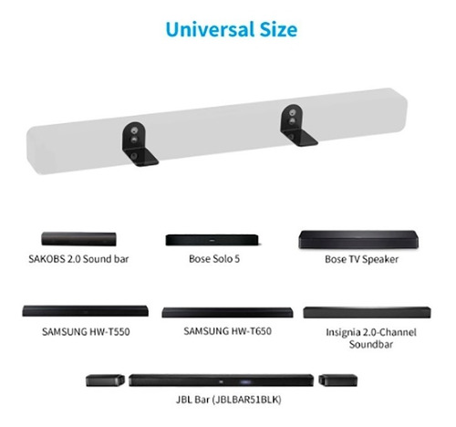 Soporte De Pared Universal Para Barra De Sonido Soportes ...