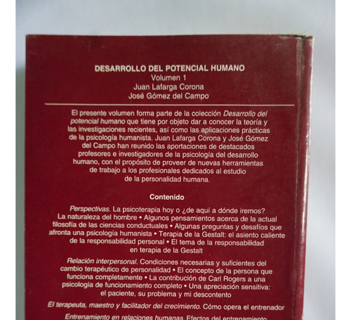 Desarrollo Del Potencial Humano, Juan Lafargas Corona (Usado)