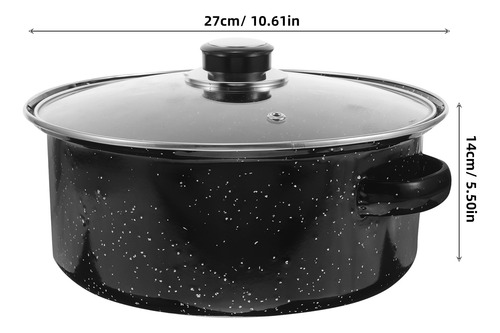 Sartén De Hierro Fundido Esmaltado Olla De Horno De Hierro F
