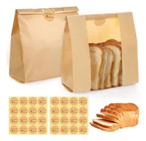 Comprar Paquete De 130 Bolsas De Pan Para Pan Casero, Bolsas De Pan