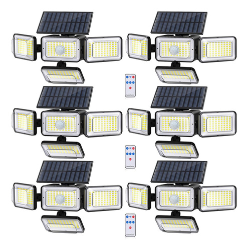 Mokot Luces Solares Para Exteriores, 288 Led Ip65, Impermeab