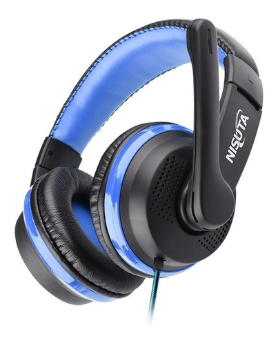 Auriculares Gamer Ps4 Xbox One Cel Nisuta Aug90s Mute Mic