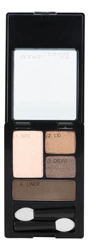 Sombra De Ojos Maybelline New York Expert Wear Natural Smoke Color Mocha Motion