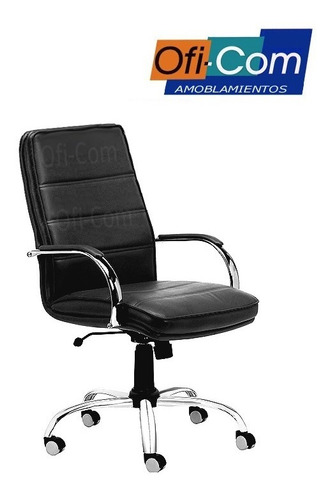 Silla Sillon Ejecutivo Gerencial Monet 900 Cromado Brazos