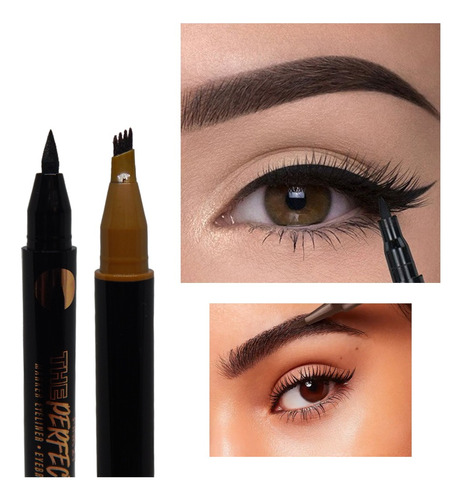 Delineador Doble P/cejas Y Ojos The Perfect Duo - By Pink 21