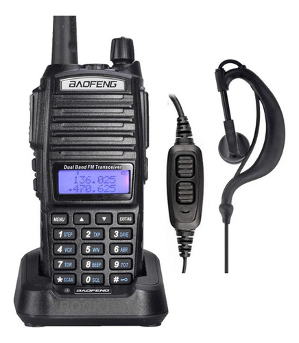 Baofeng Uv-82 Radio Walkie Talkie Uhf Vhf Con Audífono