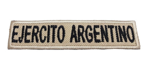 Escudo Parche Bordado Tira De Ejercito Argentino Militar
