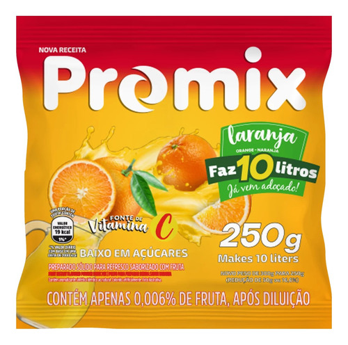 Suco Promix 300g - Caixa C/15 Unidades - Sabores