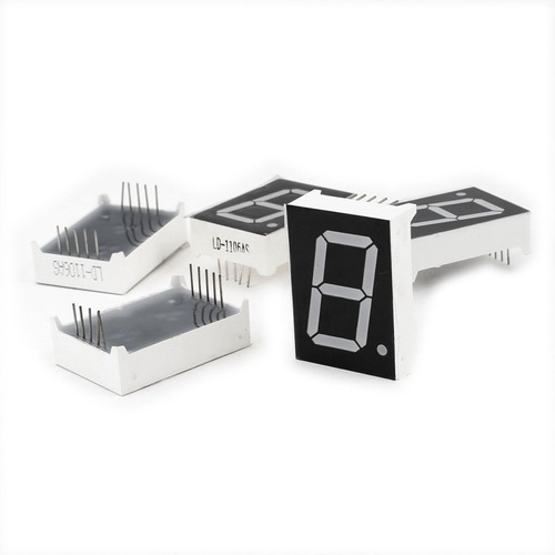 Pack 5 Display 7 Segmentos - Panel Pantalla - Arduino 