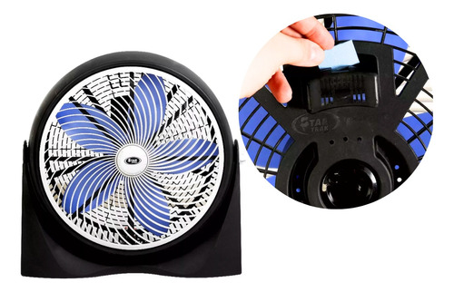 Turbo Ventilador Piso Y Pared 5 Aspas Gran Potencia 120 Watt